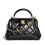 Chanel Mini Bag With Top Handle AS4958 Black